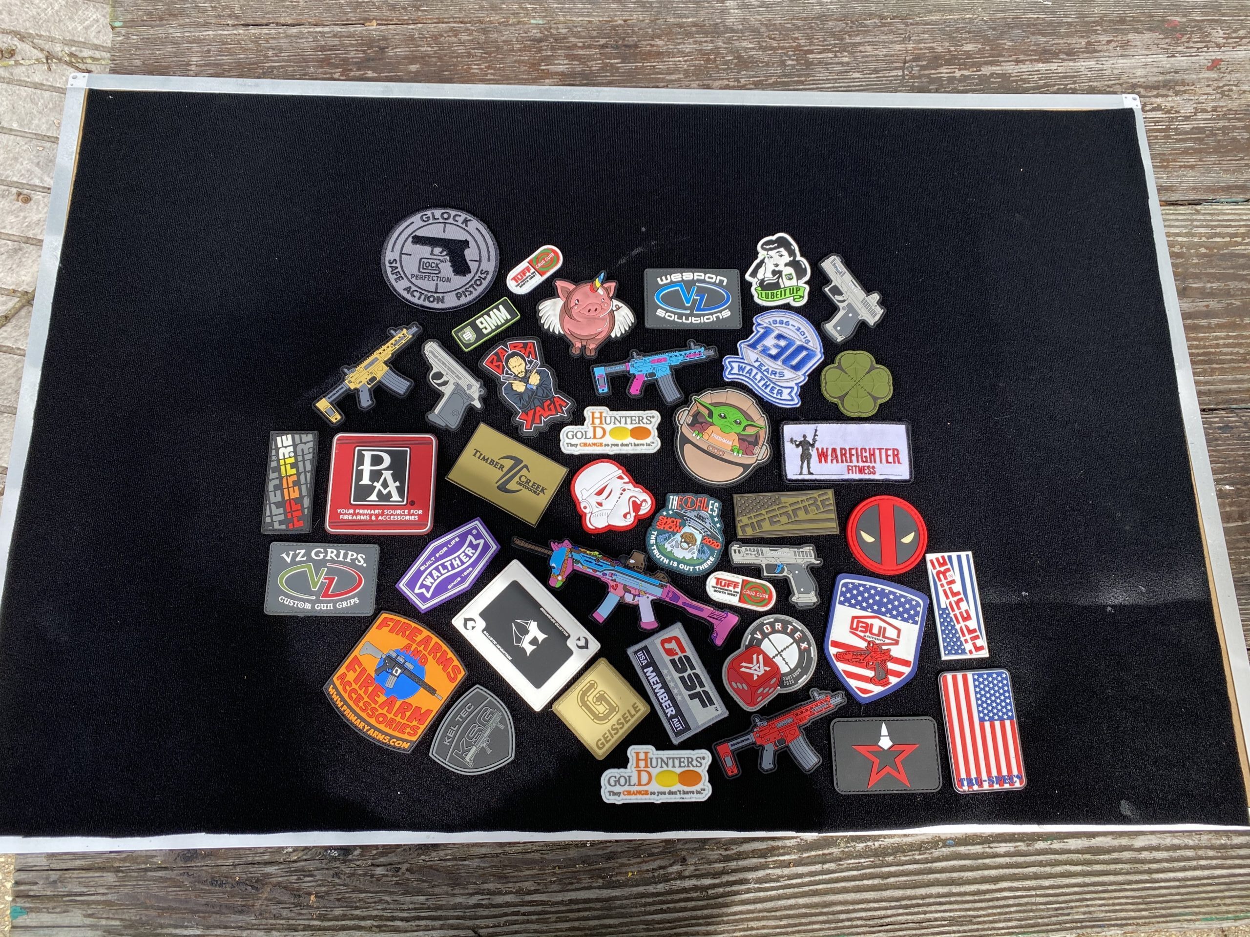 How to Build a Morale Patch Wall