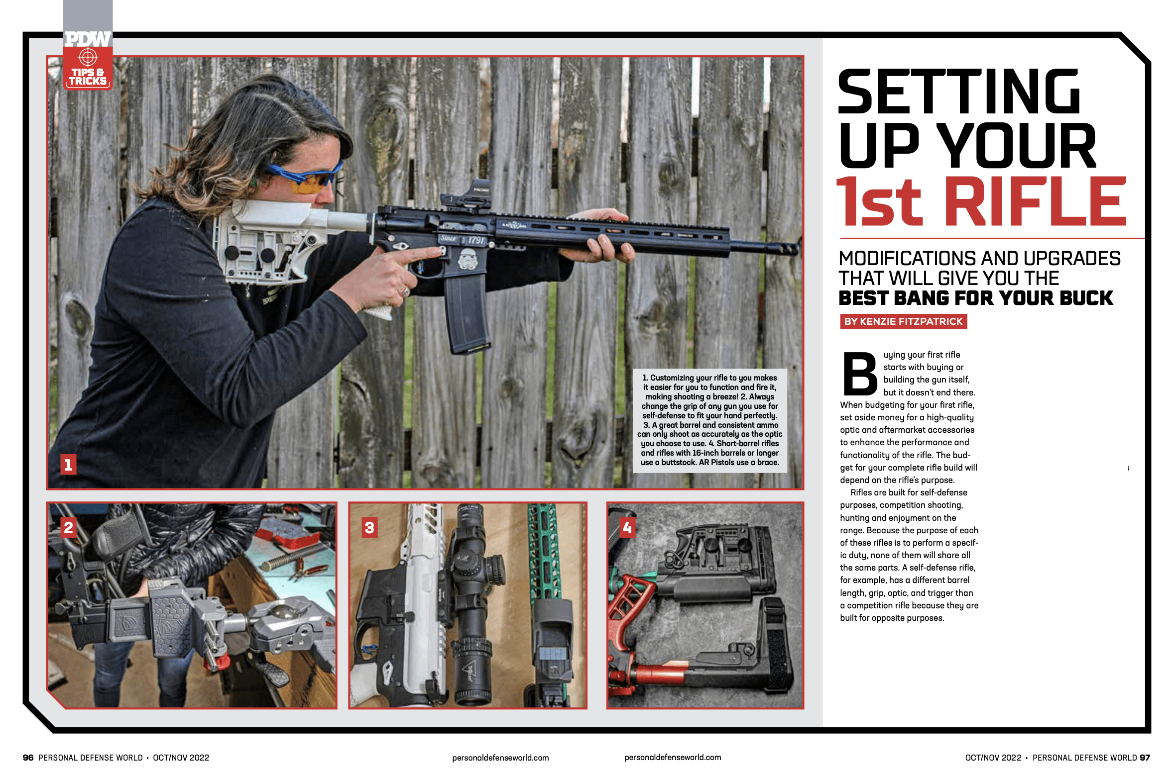 Setting Up Your First Rifle