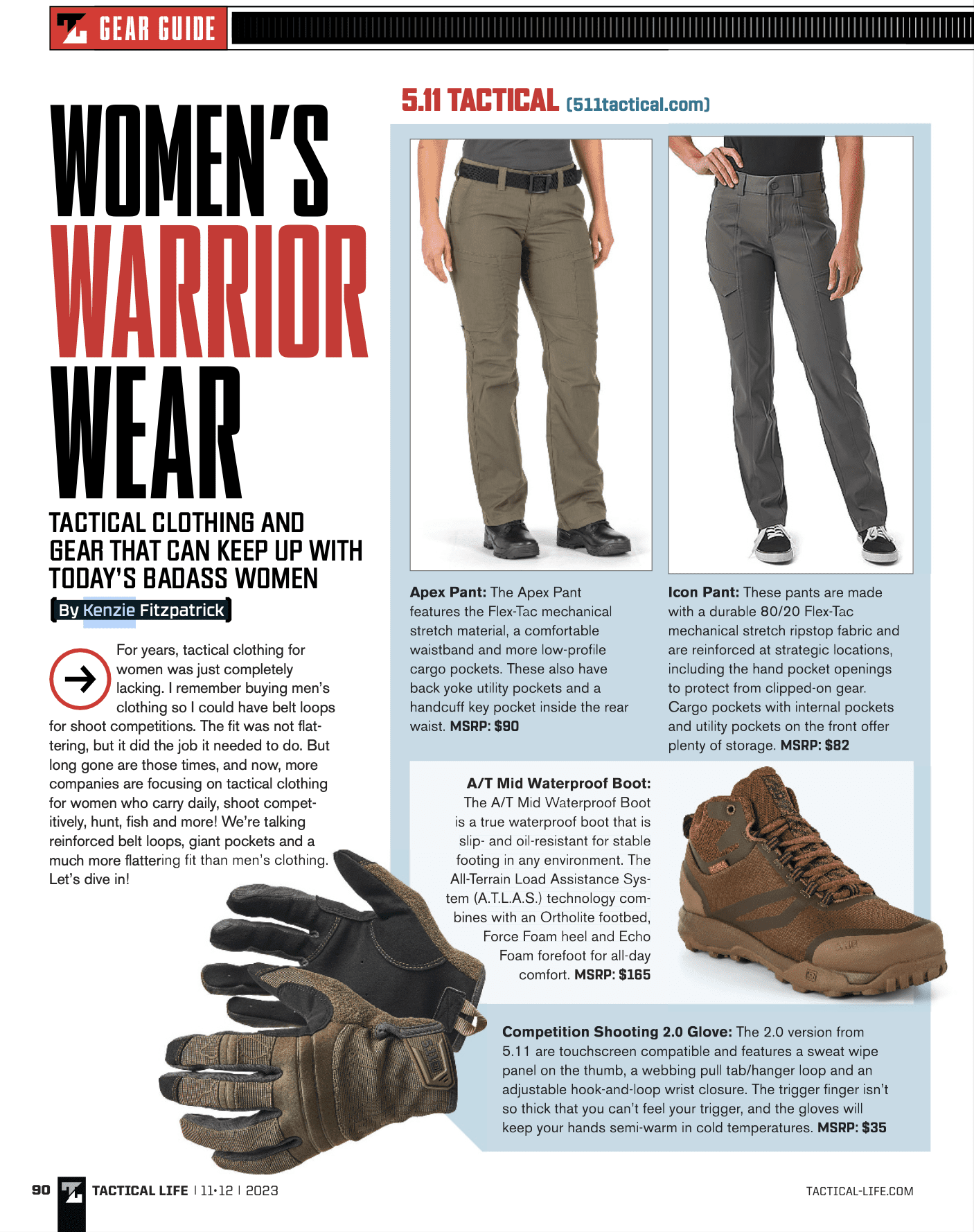 Women’s Warrior Wear
