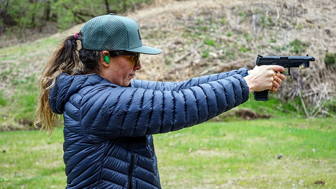 TESTED: Sending Rounds Downrange Through the CZ P-10 F OR SR