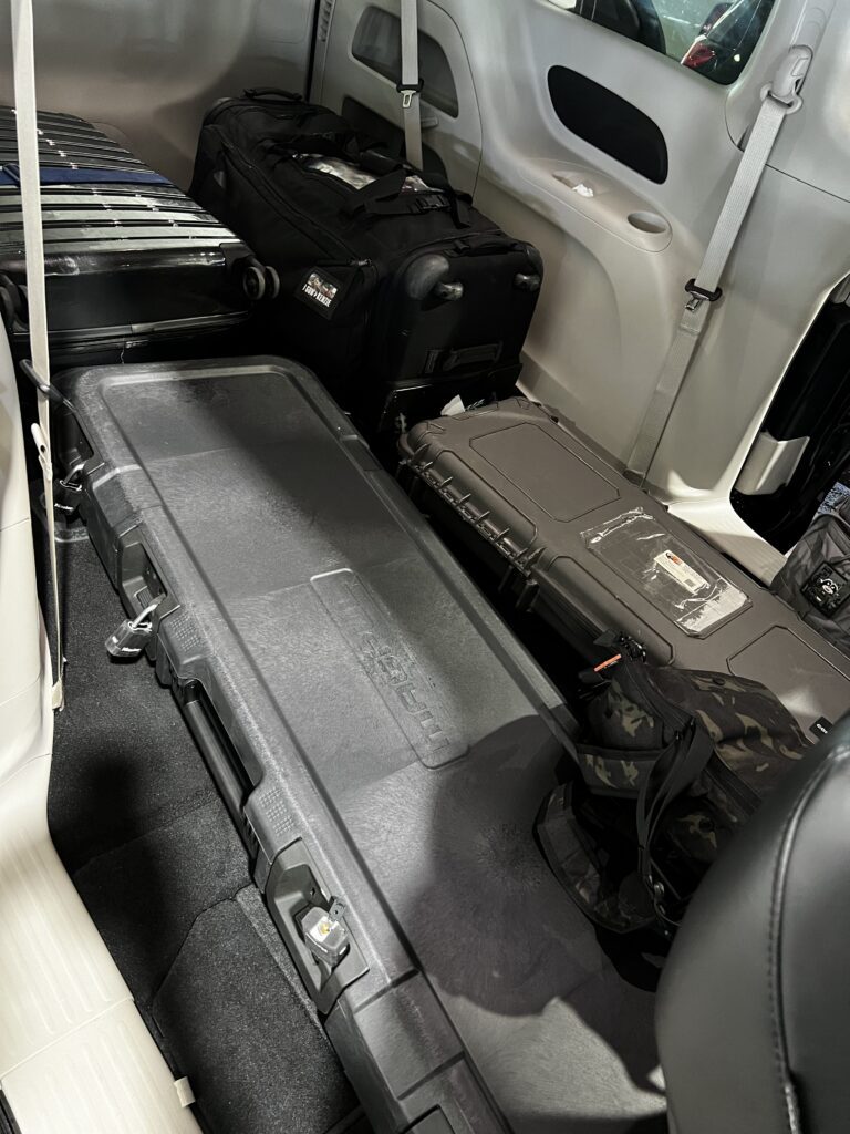 Traveling with Firearms requires locks